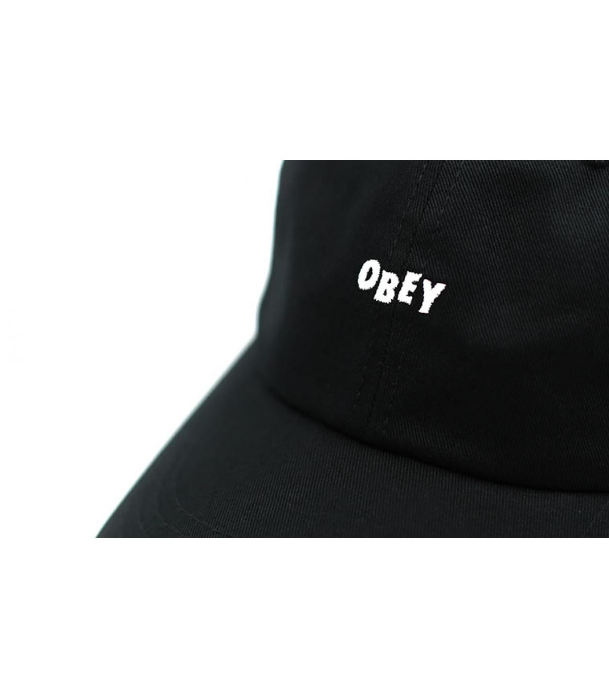 black Obey cap